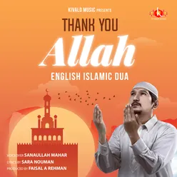 Thank You Allah - English Islamic Dua